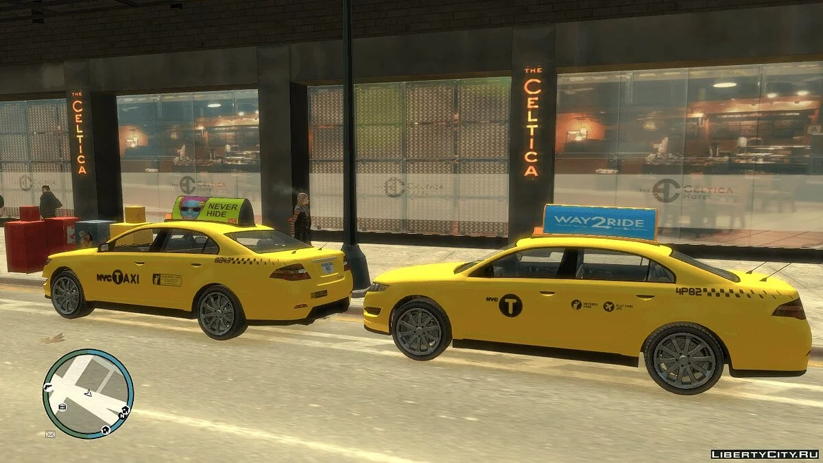 GTA V Vapid Taurus Taxi NYC/LCC / GTA 4