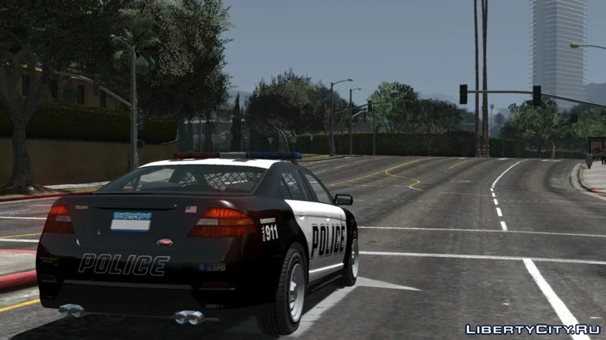 Vapid LSPD Police Cruiser (+HQ и LQ интерьер) / GTA 4