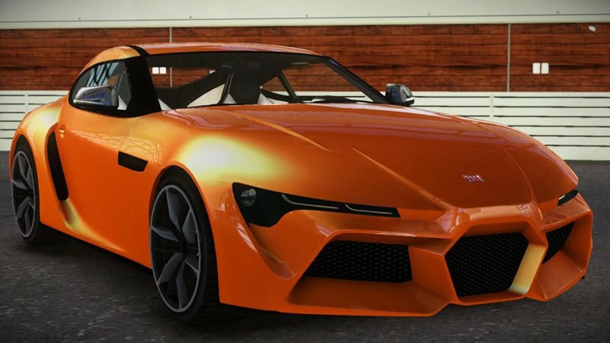 Dinka Jester RR Moving Steering Wheel / GTA 4