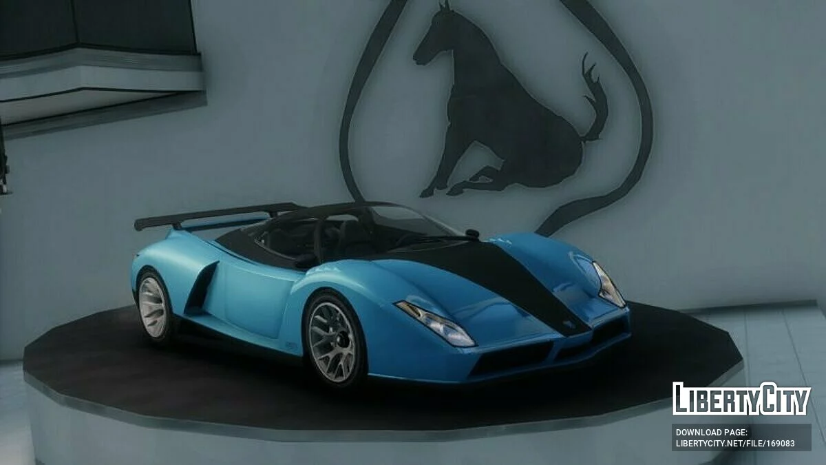 Grotti Cheetah [Тюнинг | Рабочий руль] / GTA 4