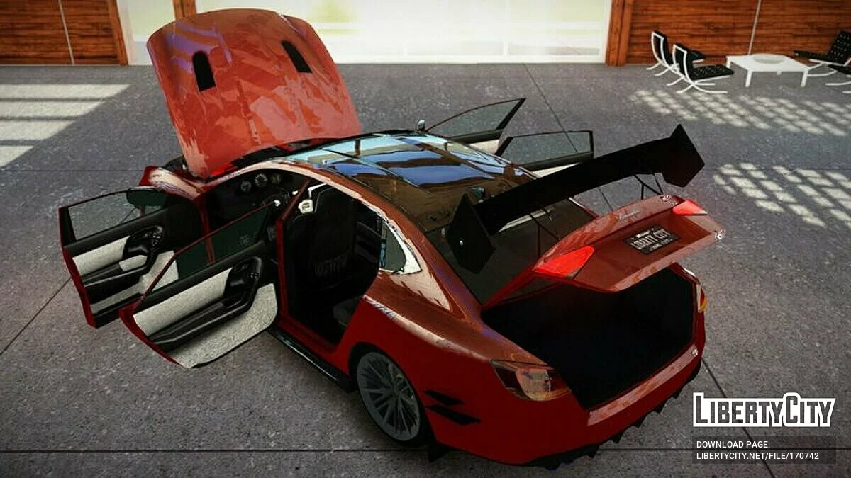 Lampadati Cinquemila [Рабочий руль \\ Тюнинг \\ Раскраски] / GTA 4