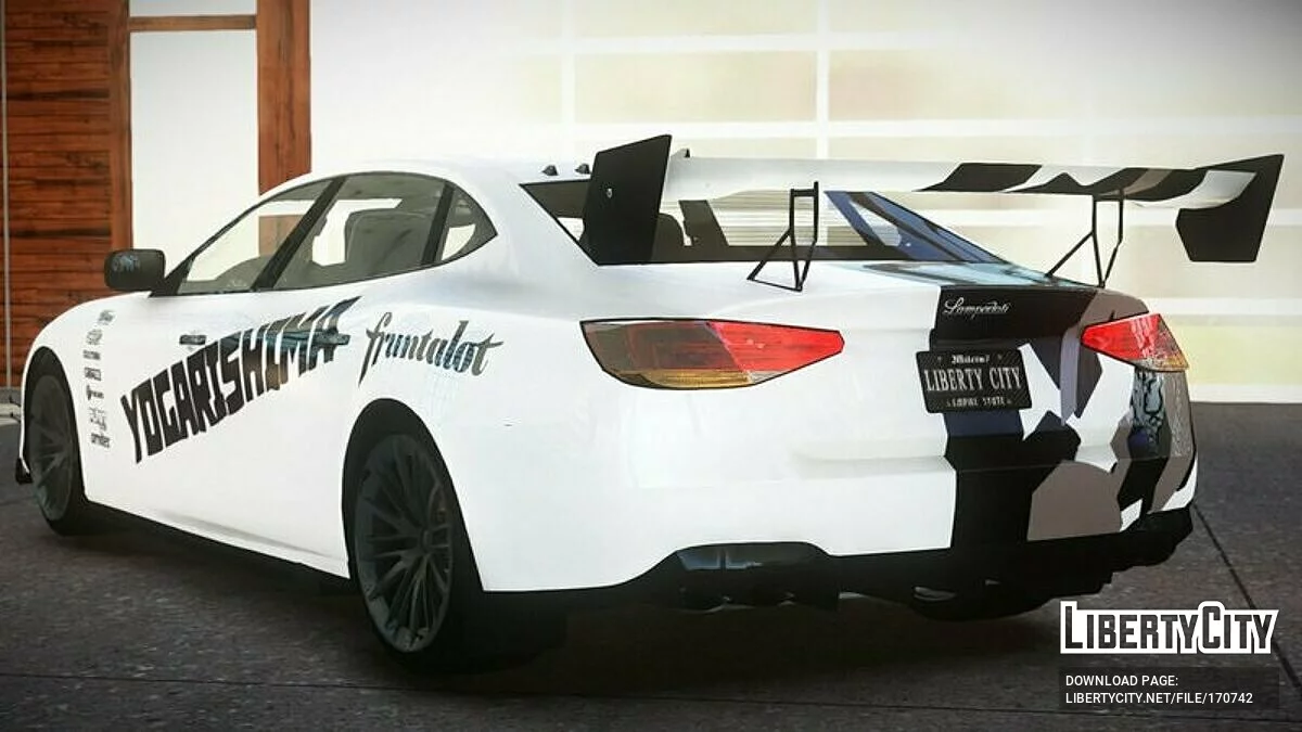 Lampadati Cinquemila [Рабочий руль \\ Тюнинг \\ Раскраски] / GTA 4