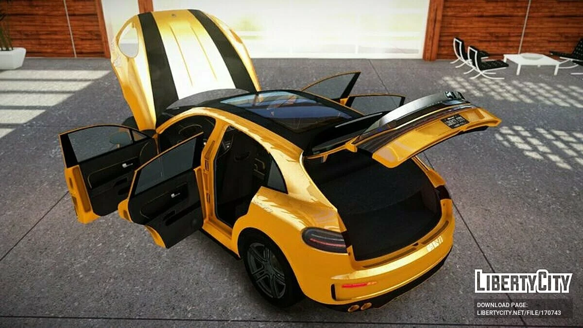 Pfister Astron [Рабочий руль \ Тюнинг \ Раскраски] / GTA 4