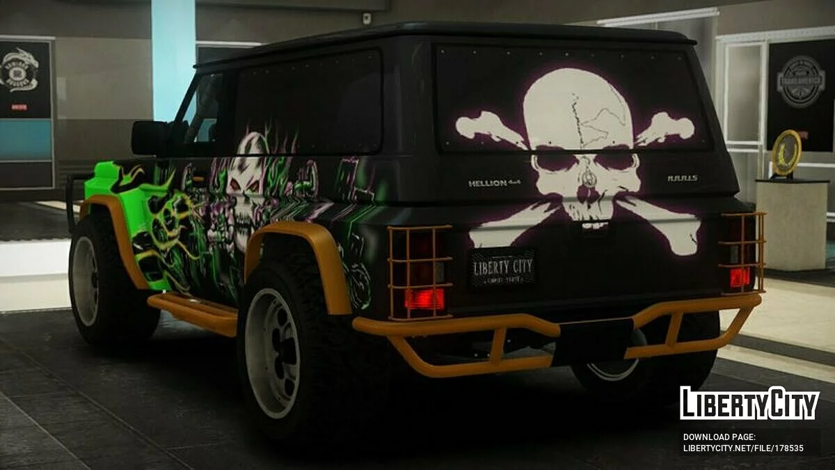 Annis Hellion [Рабочий руль \ Тюнинг \ Раскраски] / GTA 4