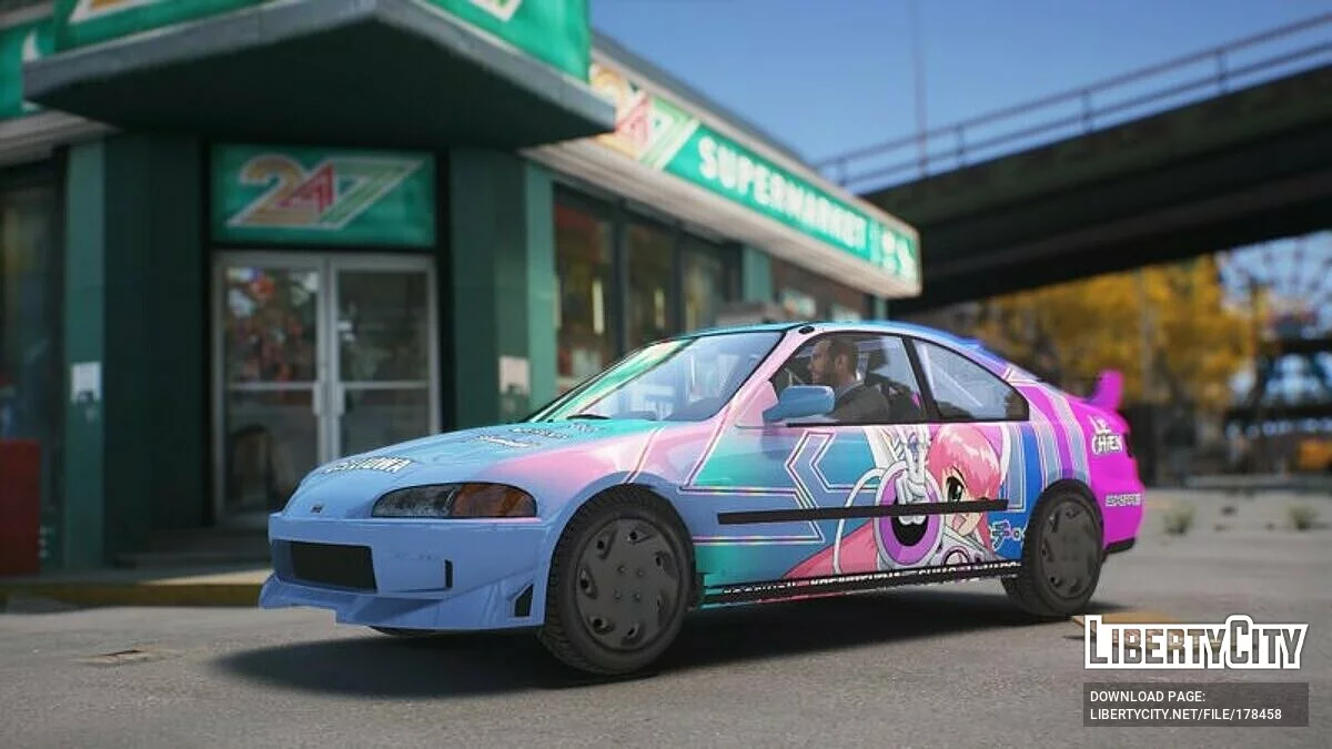 Dinka Kanjo SJ [Тюнинг | Рабочий руль] / GTA 4