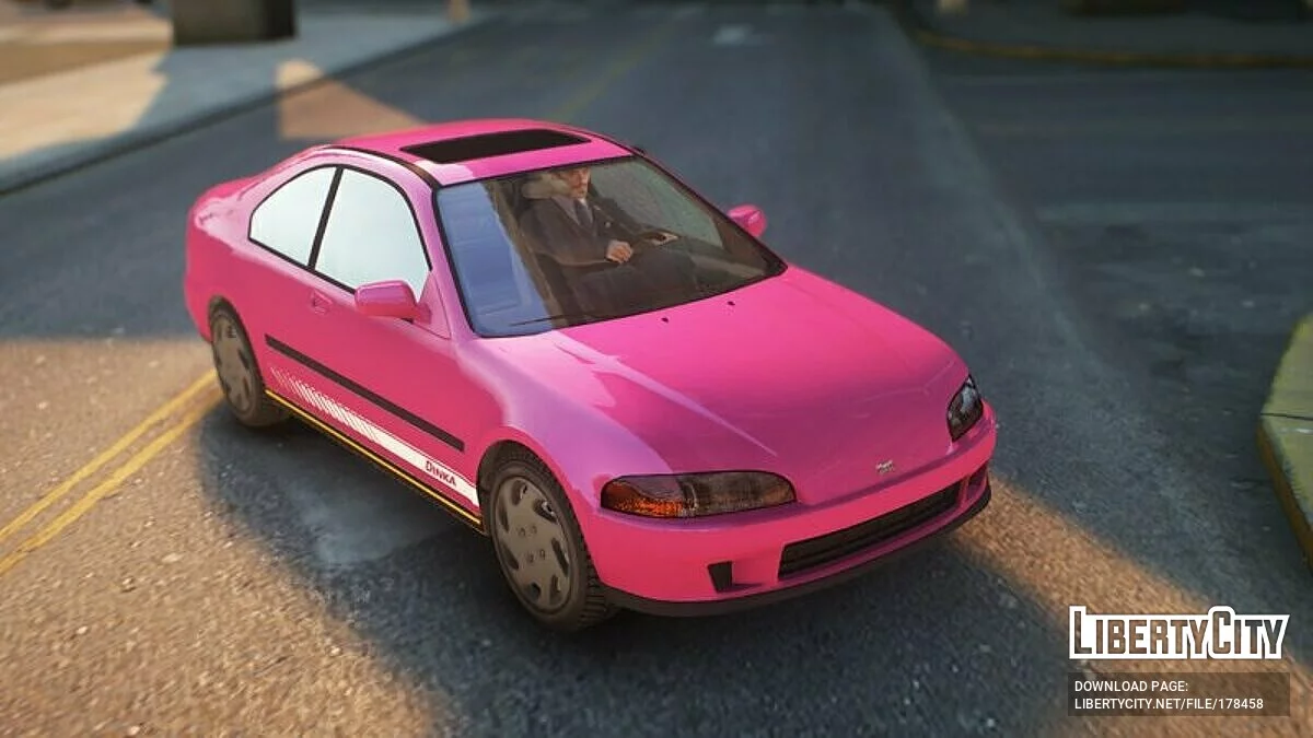 Dinka Kanjo SJ [Тюнинг | Рабочий руль] / GTA 4