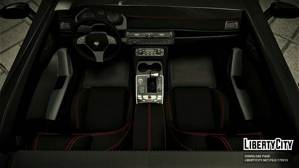 Benefactor SM722 [Рабочий руль \ Тюнинг \ Раскраски] / GTA 4