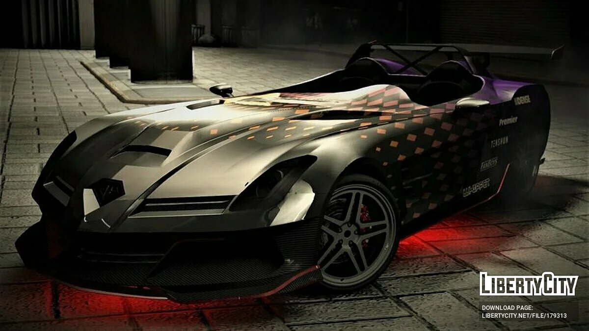 Benefactor SM722 [Рабочий руль \ Тюнинг \ Раскраски] / GTA 4