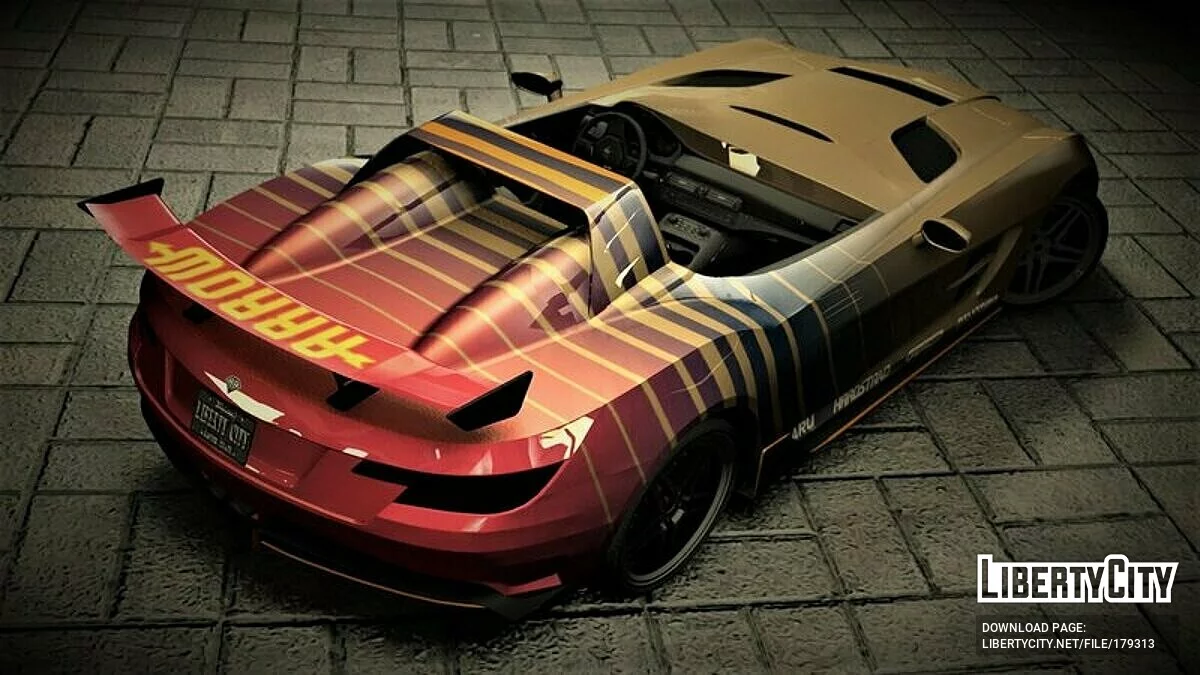 Benefactor SM722 [Рабочий руль \ Тюнинг \ Раскраски] / GTA 4