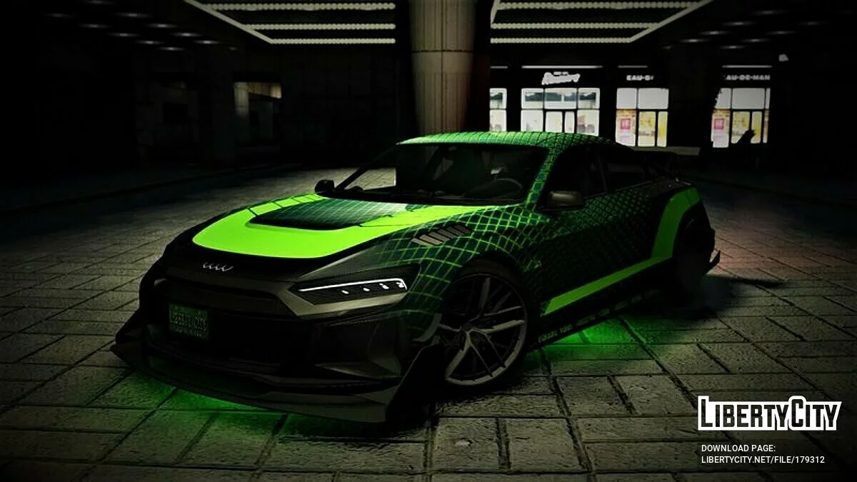 Obey Omnis e-GT [Рабочий руль \ Тюнинг \ Раскраски] / GTA 4