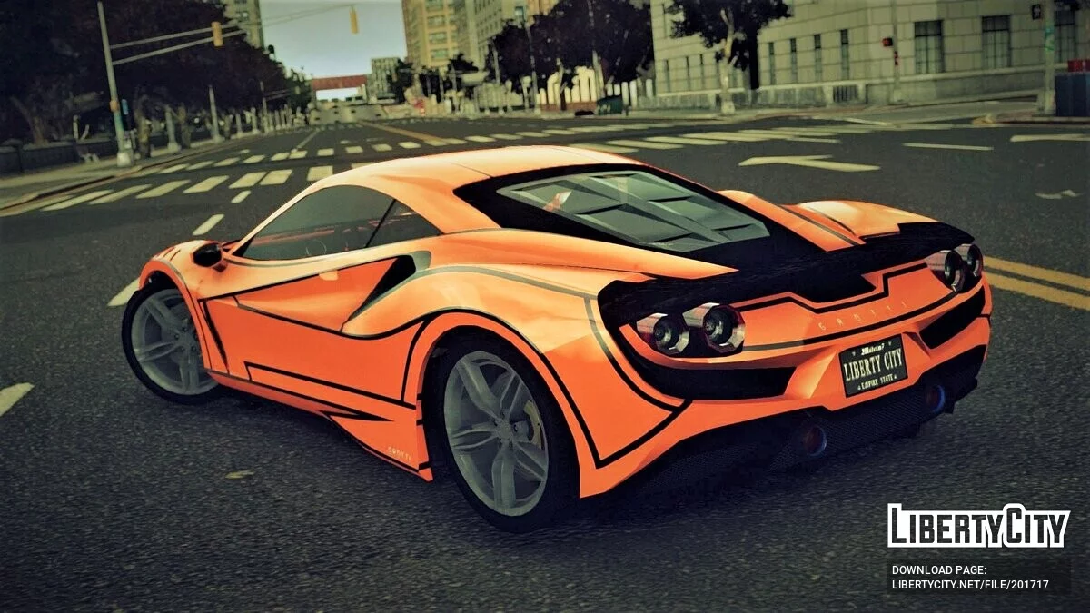 Grotti Turismo Omaggio [Tuning / Addon / Replace / Moving Steering Wheel / 22 Liveries / LQ] / GTA 4
