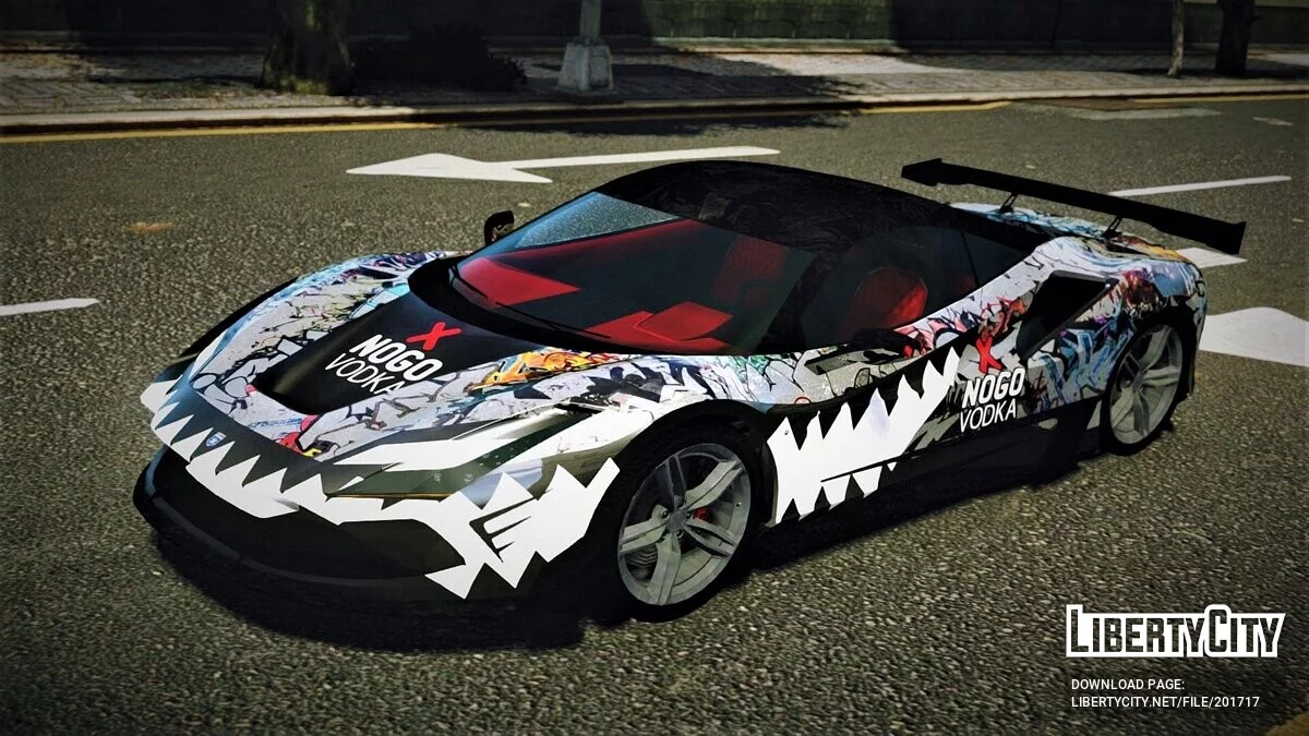 Grotti Turismo Omaggio [Tuning / Addon / Replace / Moving Steering Wheel / 22 Liveries / LQ] / GTA 4