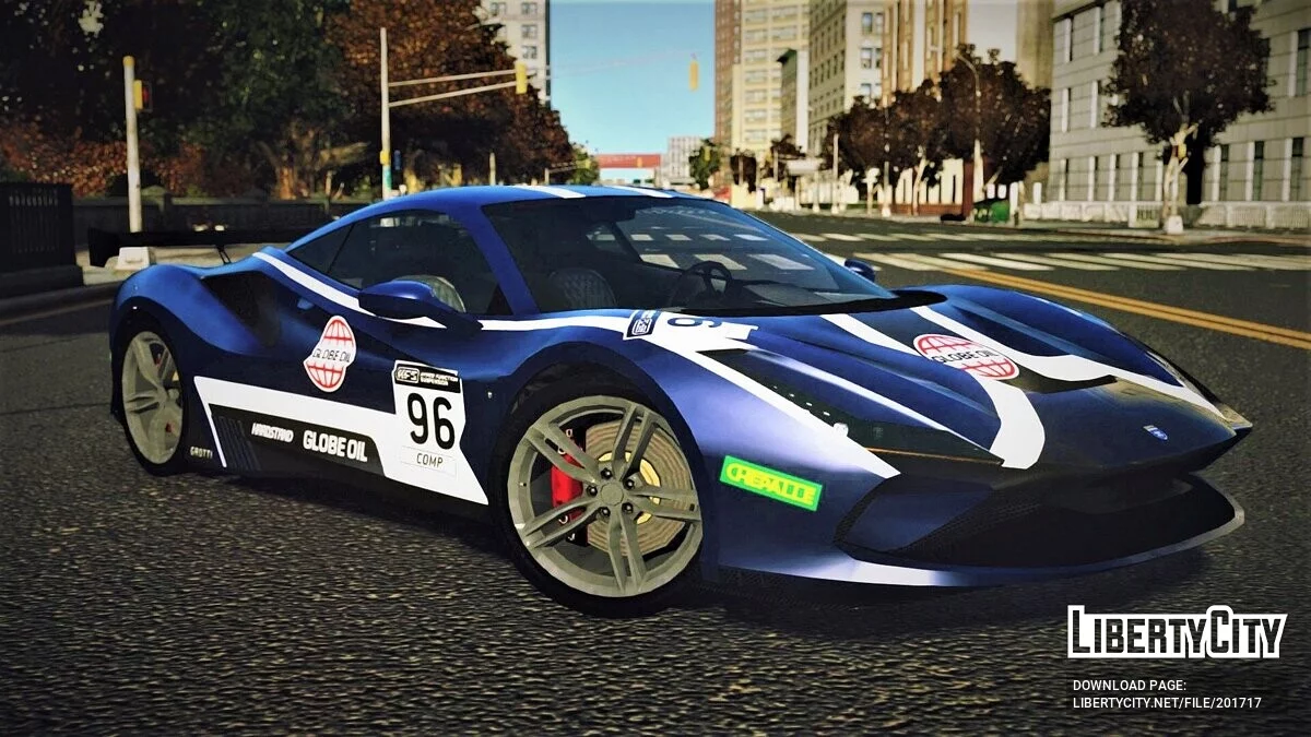 Grotti Turismo Omaggio [Tuning / Addon / Replace / Moving Steering Wheel / 22 Liveries / LQ] / GTA 4
