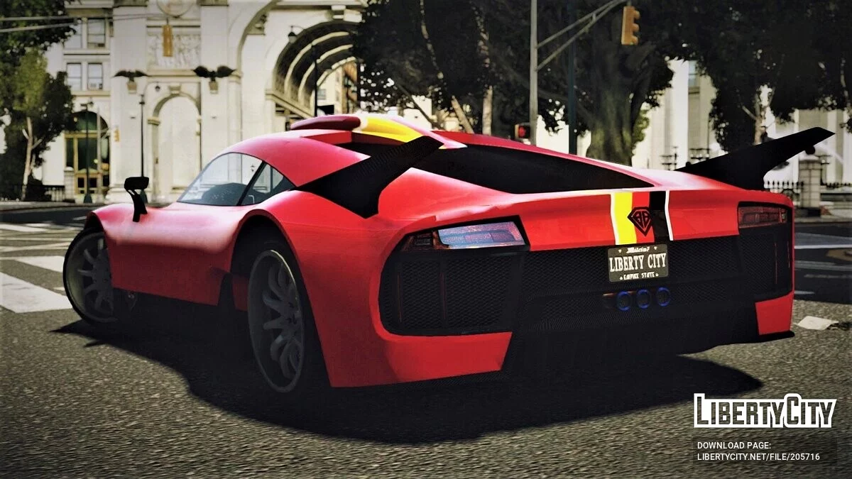 Benefactor Krieger [Addon / Replace / Moving Steering Wheel / 10 Liveries / LQ] / GTA 4