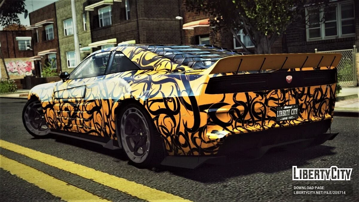 Bravado Buffalo EVX [Addon / Replace / Moving Steering Wheel / 10 Liveries / LQ] / GTA 4