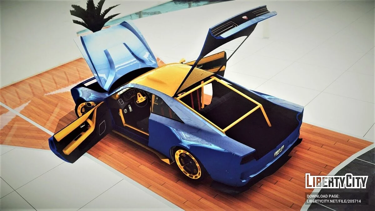 Bravado Buffalo EVX [Addon / Replace / Moving Steering Wheel / 10 Liveries / LQ] / GTA 4