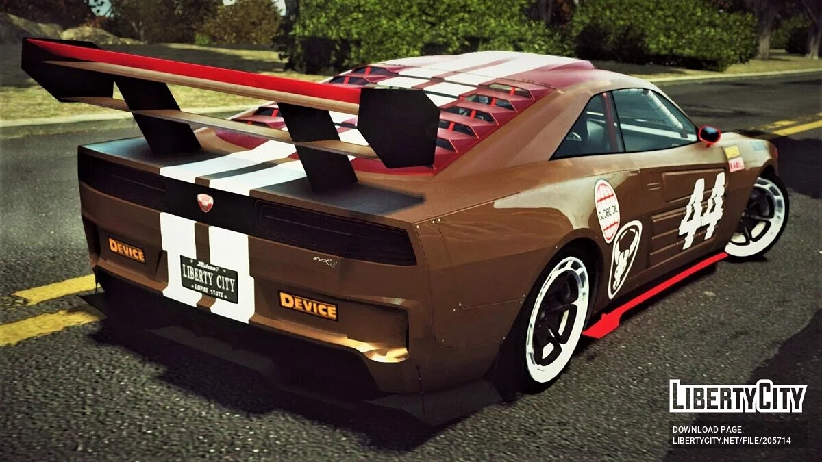 Bravado Buffalo EVX [Addon / Replace / Moving Steering Wheel / 10 Liveries / LQ] / GTA 4