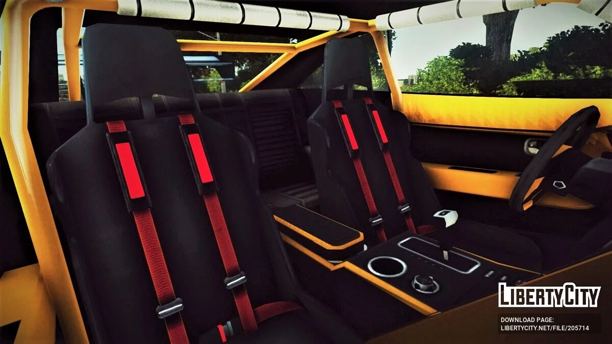 Bravado Buffalo EVX [Addon / Replace / Moving Steering Wheel / 10 Liveries / LQ] / GTA 4