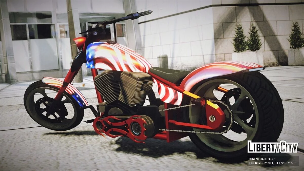 Liberty City Cycles Avarus [Addon / Replace / 18 Liveries / LQ] / GTA 4