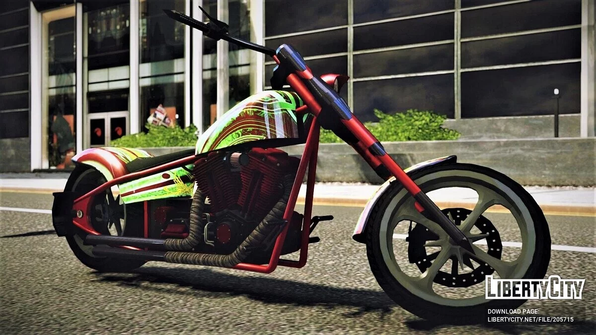 Liberty City Cycles Avarus [Addon / Replace / 18 Liveries / LQ] / GTA 4