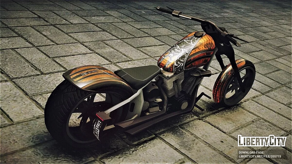 Liberty City Cycles Avarus [Addon / Replace / 18 Liveries / LQ] / GTA 4