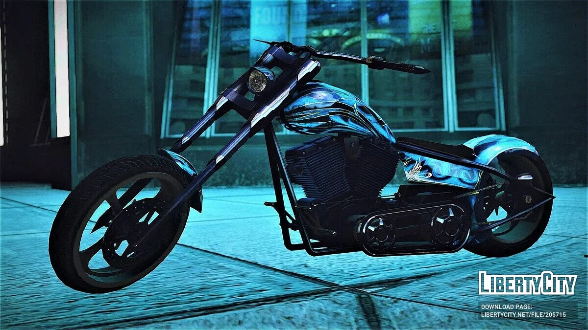 Liberty City Cycles Avarus [Addon / Replace / 18 Liveries / LQ] / GTA 4