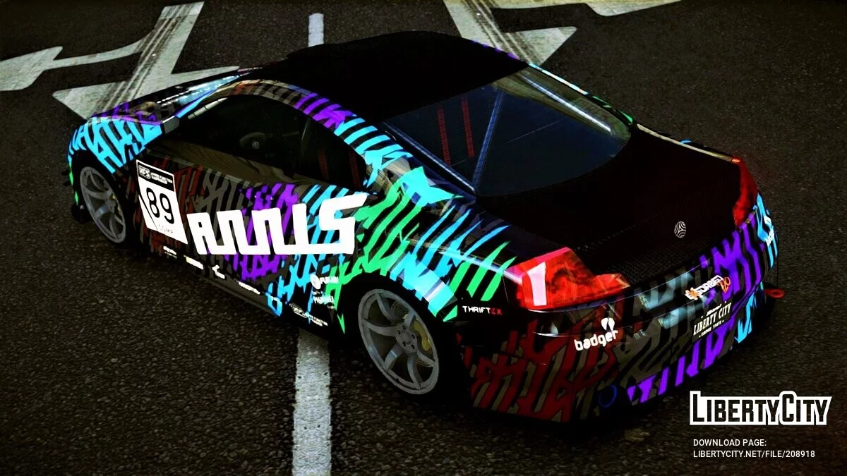 Fathom FR36 [Addon / Replace / Moving Steering Wheel / 16 Liveries / LQ] / GTA 4