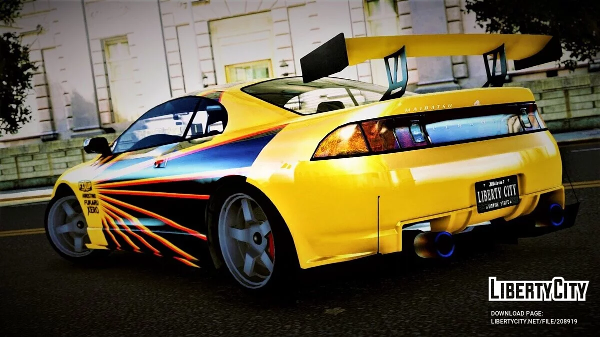 Maibatsu Penumbra FF [ Addon / Replace / Moving Steering Wheel / 12 Liveries / LQ] / GTA 4