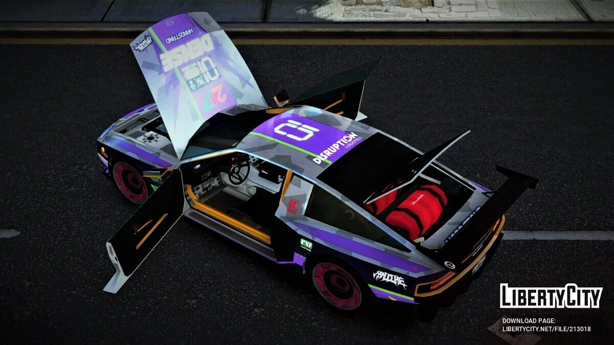 Bollokan Envisage [Moving Steering Wheel / Liveries / LQ] / GTA 4