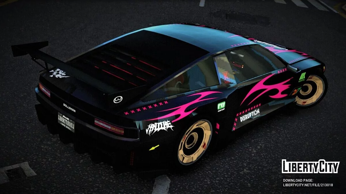 Bollokan Envisage [Moving Steering Wheel / Liveries / LQ] / GTA 4