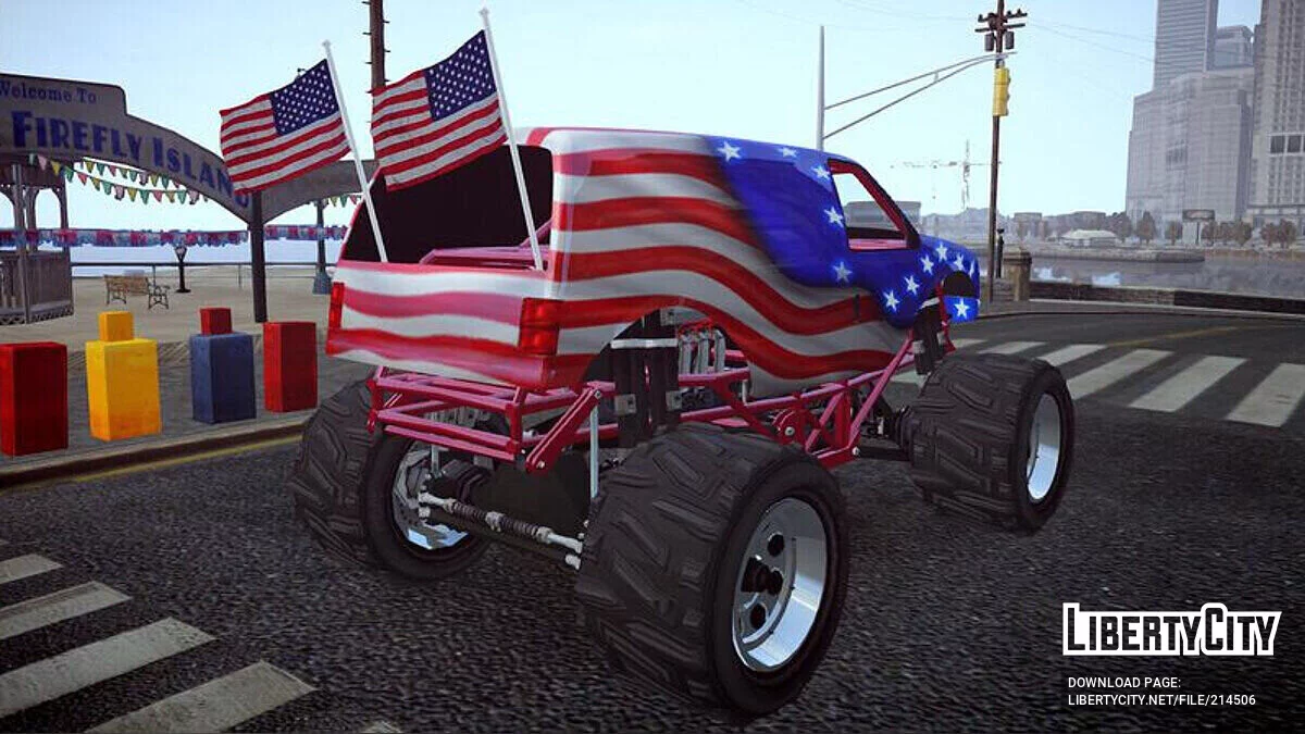 Vapid Liberator — Independence Day DLC / GTA 4