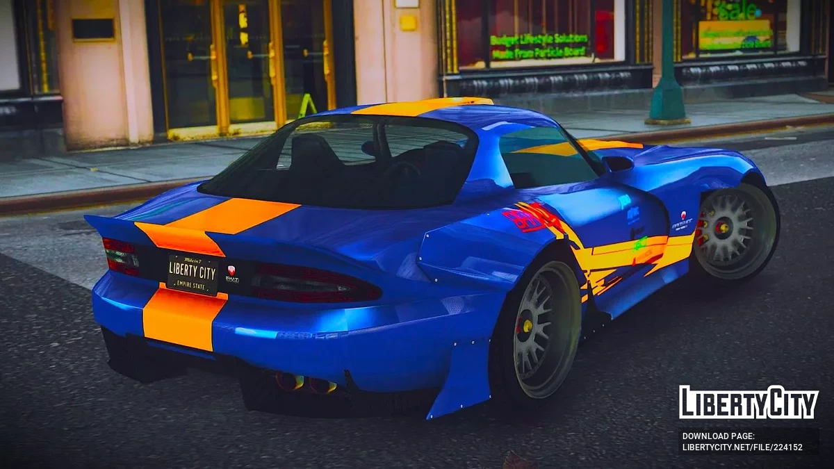 Bravado Banshee 900R [Addon / Рабочий руль / 9 раскрасок / LQ] / GTA 4
