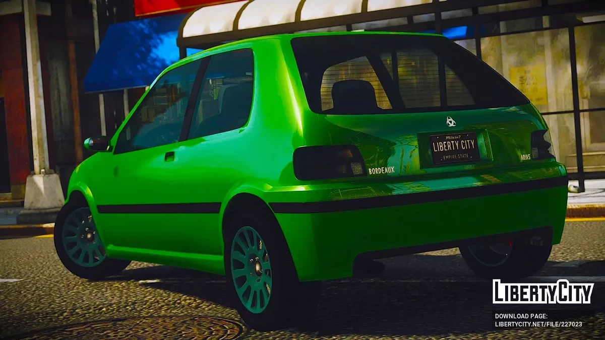 Bordeaux Arias [Addon / Moving Steering Wheel] / GTA 4