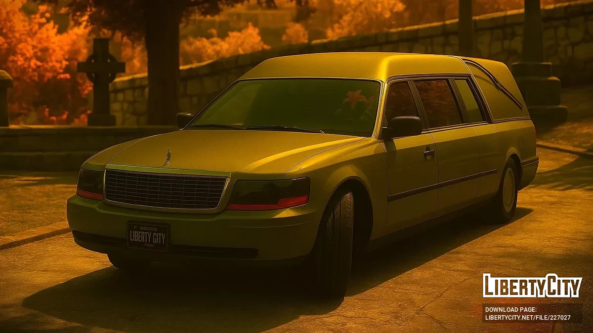Chariot Romero Hearse [Addon / Moving Steering Wheel / HQ] / GTA 4