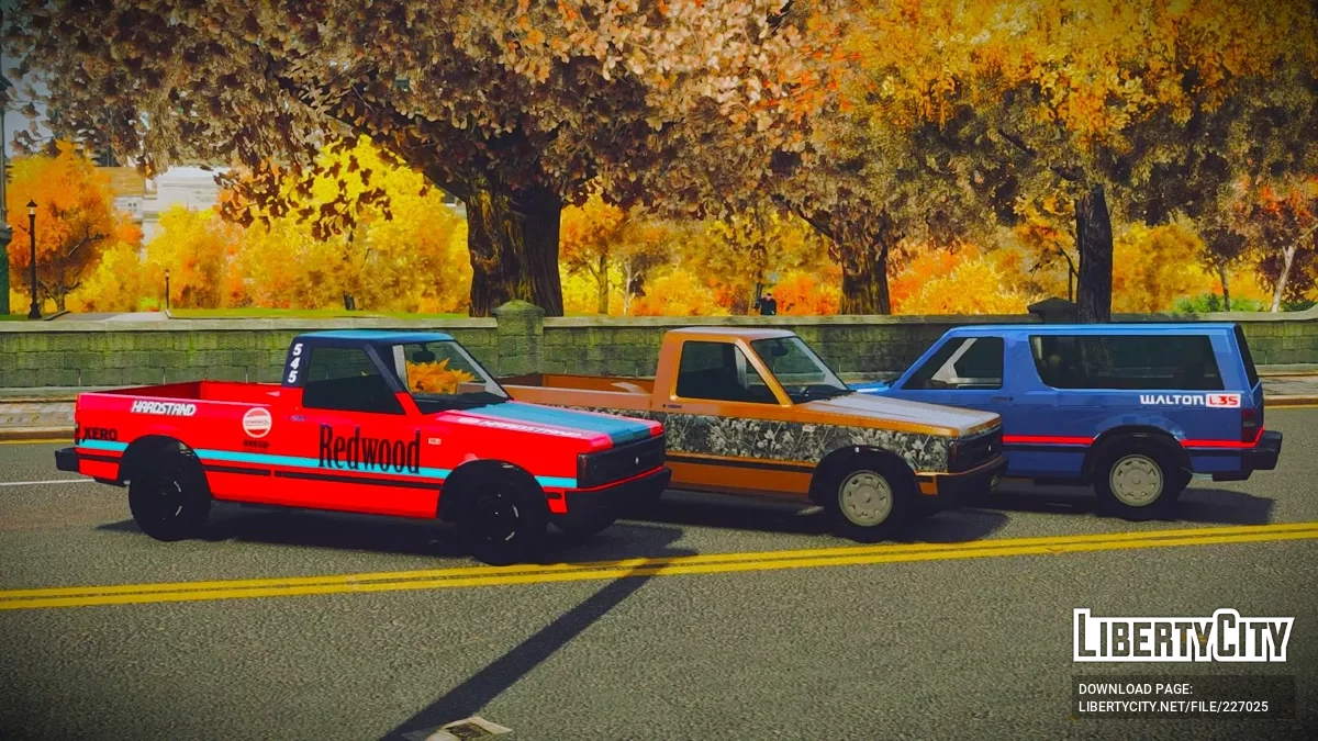 Declasse Walton L35 Pack [Addon / Moving Steering Wheel / 12 Liveries / LQ] / GTA 4