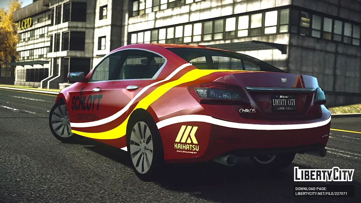 Dinka Chavos V6 [Addon / Replace / Moving Steering Wheel / 10 Liveries / LQ] / GTA 4