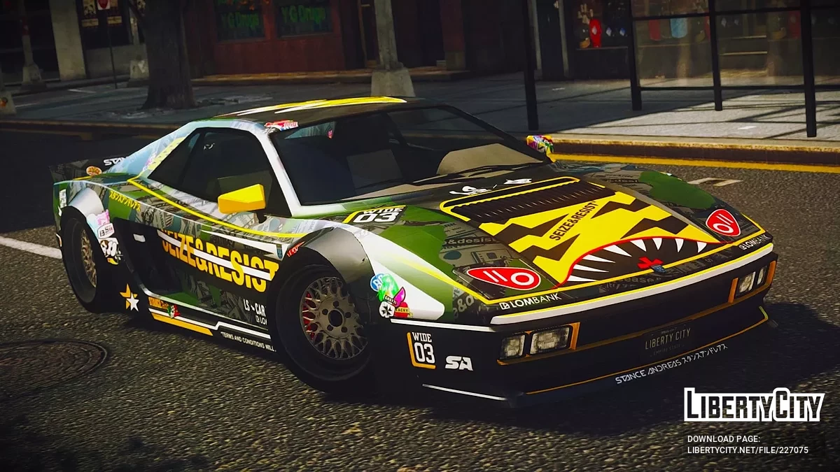 Grotti LSCM Cheetah Classic [Addon / Moving Steering Wheel / 1 Liveries / LQ] / GTA 4