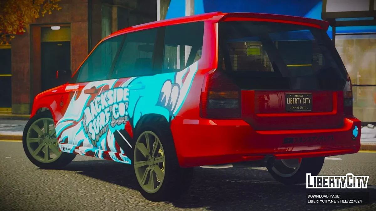 Karin Woodlander [Addon / Moving Steering Wheel / 10 Liveries / LQ] / GTA 4