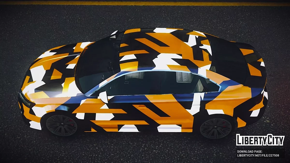 Obey Tailgater S [Addon  Moving Steering Wheel  15 Liveries  LQ] / GTA 4