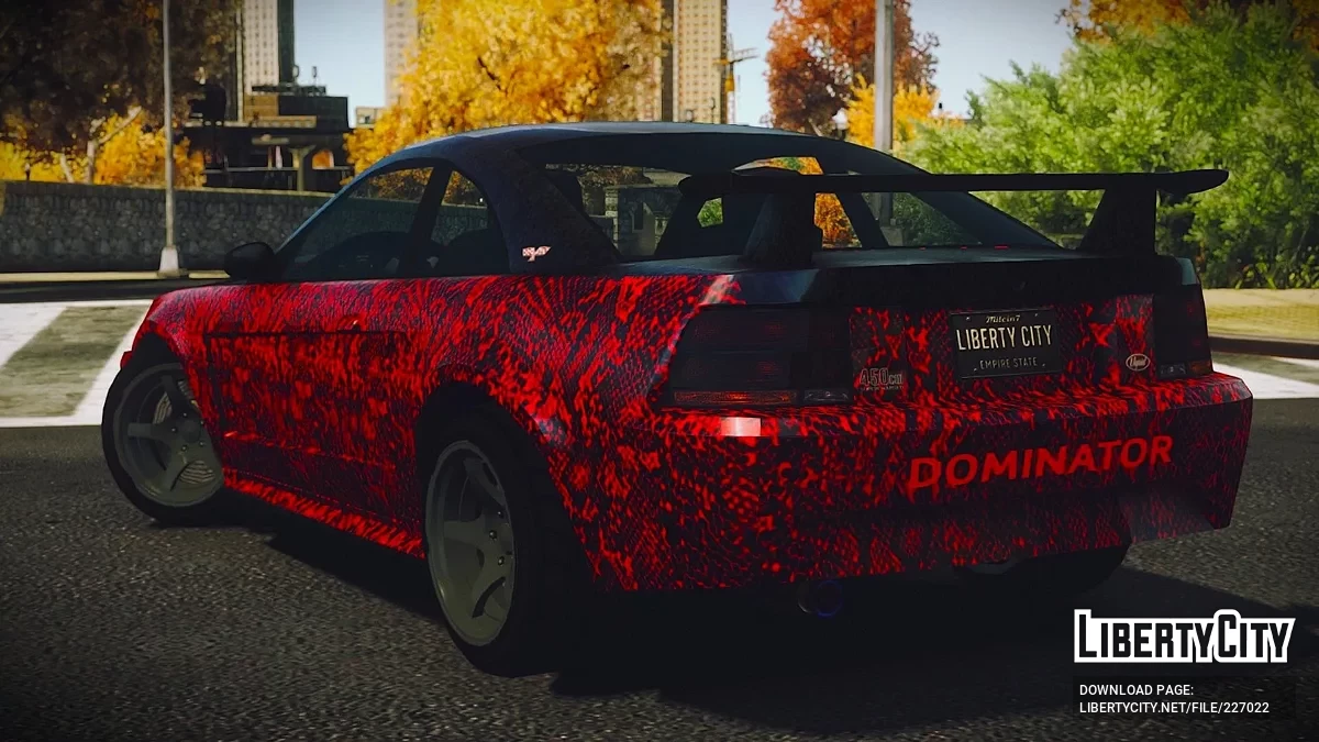 Vapid Dominator ASP [Addon / Moving Steering Wheel / 15 Liveries / LQ] / GTA 4