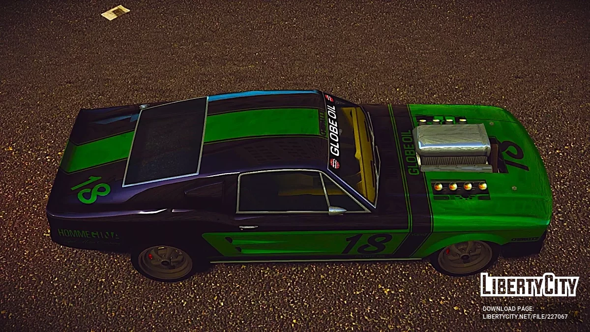 Vapid Ellie [Addon / Moving Steering Wheel / 10 Liveries / LQ] / GTA 4