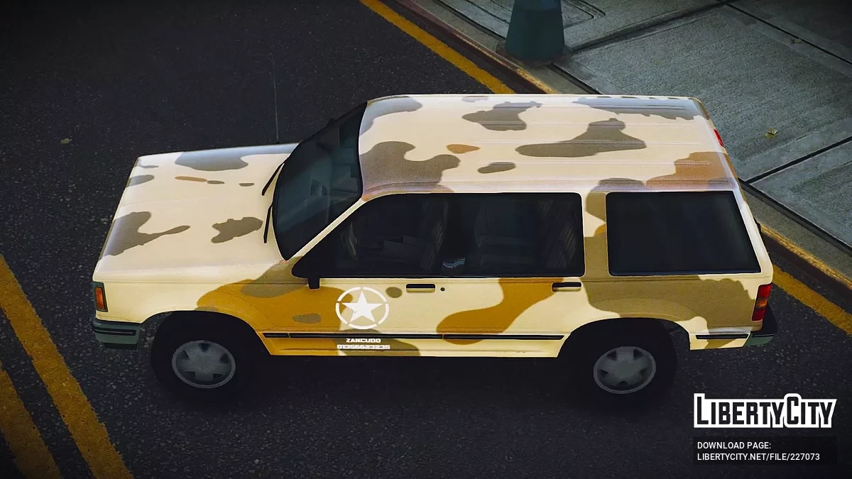 Vapid Scout Classic [Addon / Moving Steering Wheel / 8 Liveries / LQ] / GTA 4