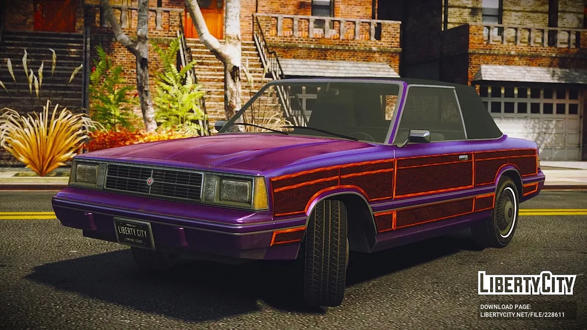 Bravado Libra Cabrio [Addon / Moving Steering Wheel / LQ] / GTA 4