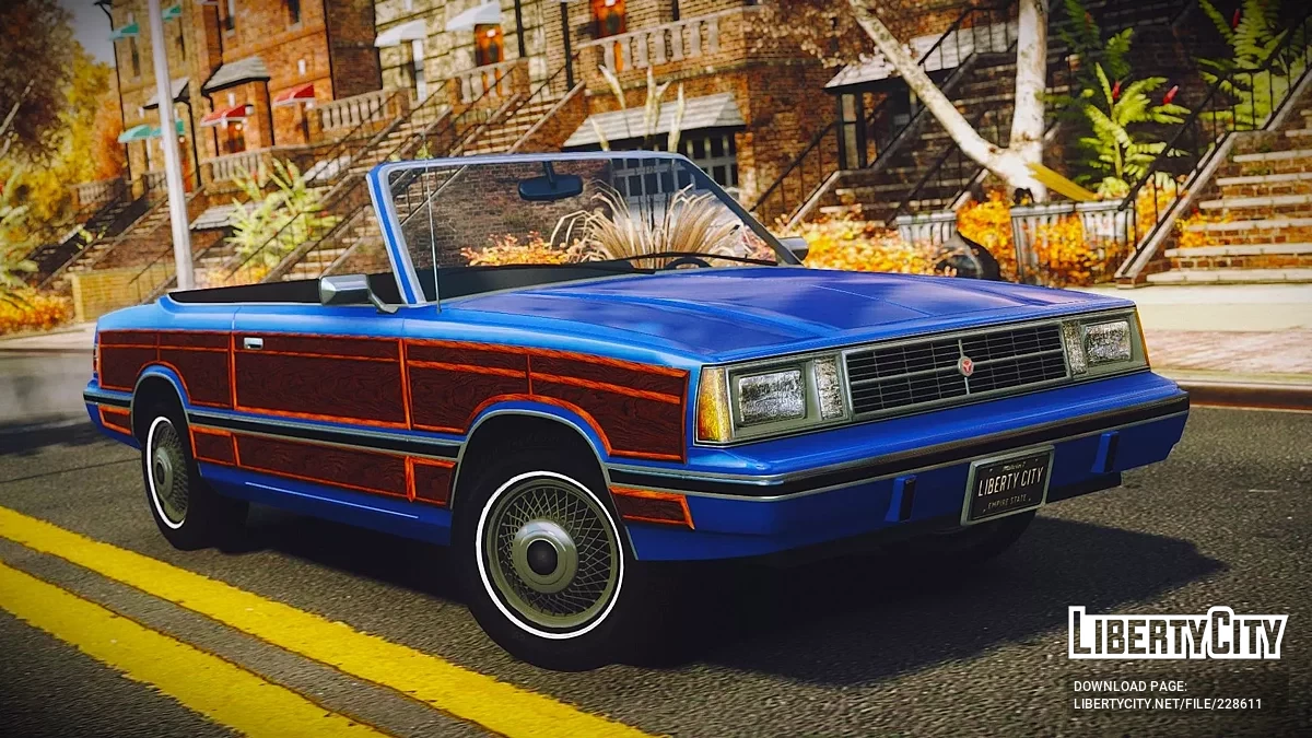 Bravado Libra Cabrio [Addon / Moving Steering Wheel / LQ] / GTA 4