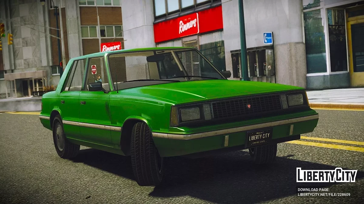 Bravado Libra Sedan [Addon / Moving Steering Wheel / LQ] / GTA 4