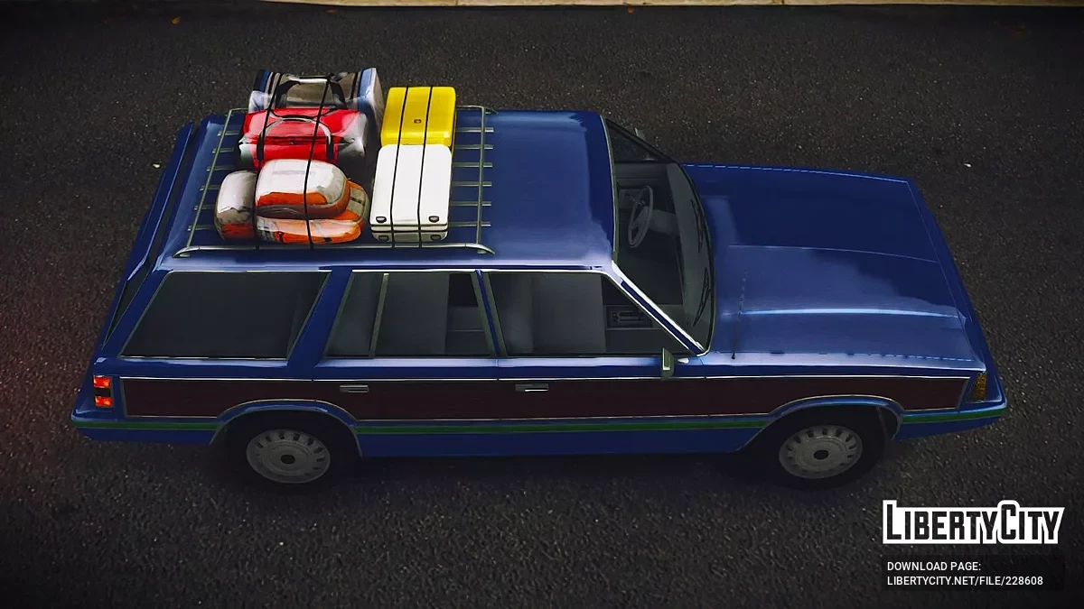 Bravado Libra Wagon [Addon / Moving Steering Wheel / LQ] / GTA 4