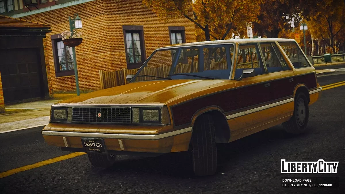 Bravado Libra Wagon [Addon / Moving Steering Wheel / LQ] / GTA 4