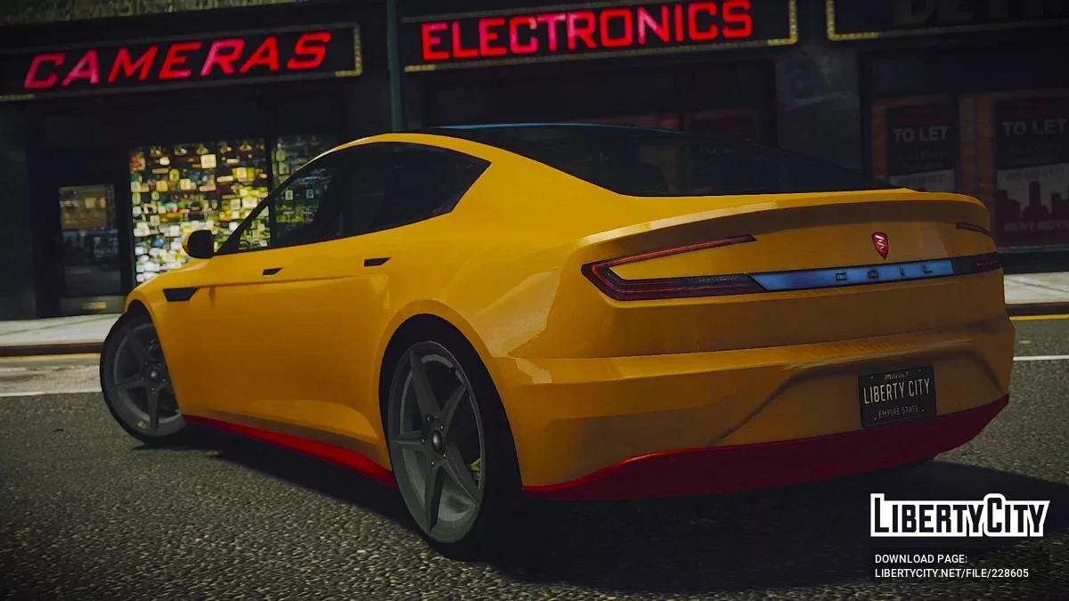 Coil Raiden [Addon / Moving Steering Wheel / LQ] / GTA 4