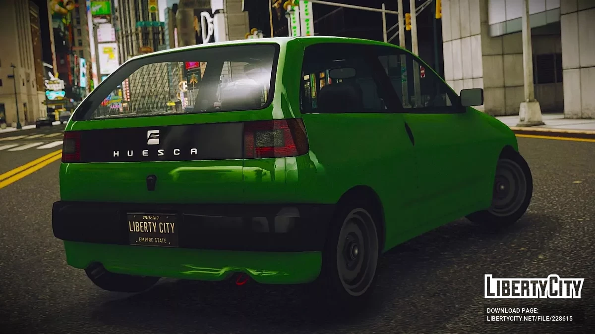 FEAS Huesca [Addon / Moving Steering Wheel / LQ] / GTA 4