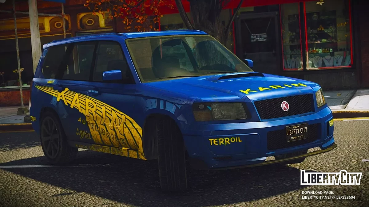 Karin Woodlander [Addon / Moving Steering Wheel / 10 Liveries / LQ] / GTA 4